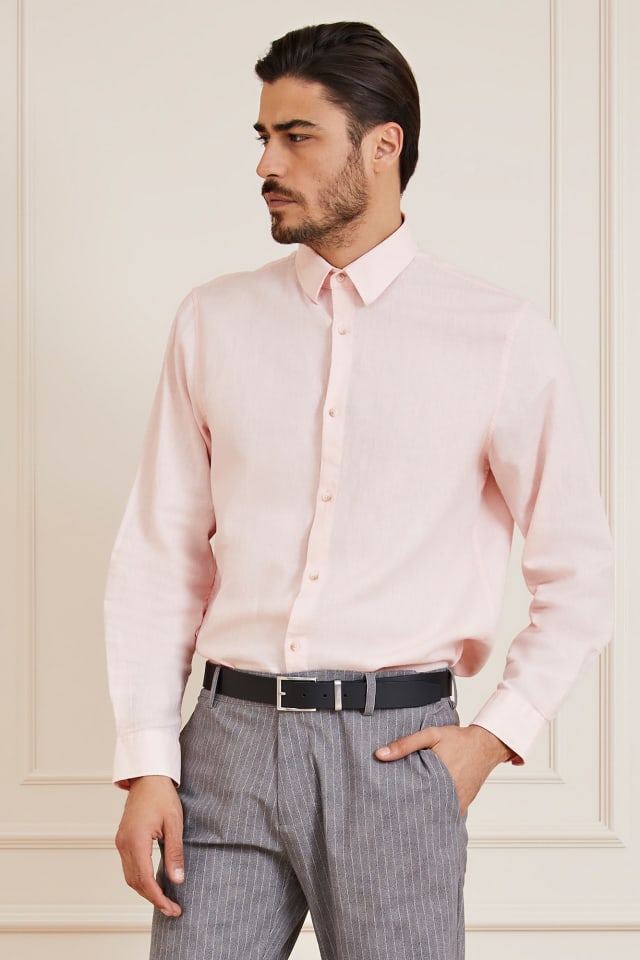 Camicia misto lino Marciano