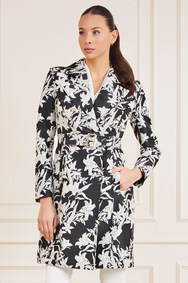 Marciano all over print trench