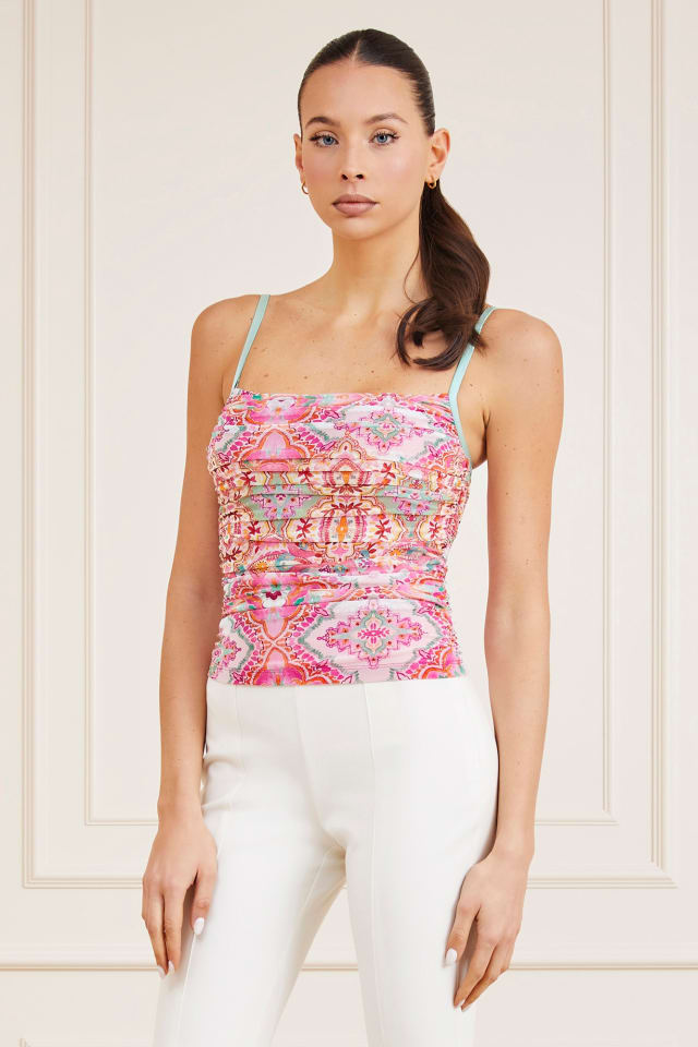 Marciano top met dierenprint