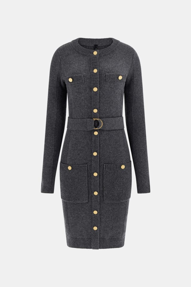 Vestido mini de mezcla de cachemira Marciano