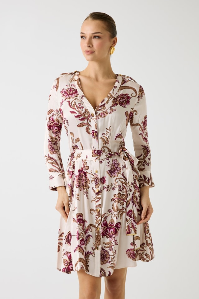 Vestido mini de viscose Marciano