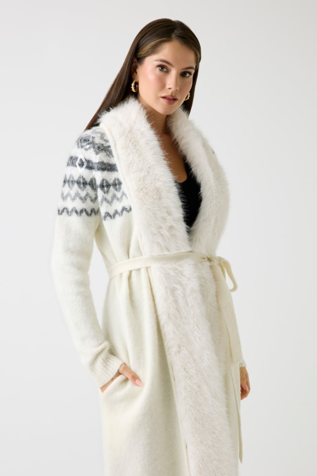 MARCIANO by GUESS® Marciano alpaka-yün uzun hırka