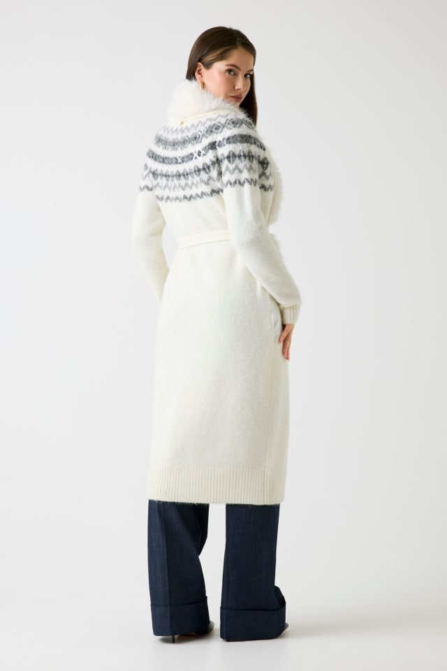 MARCIANO by GUESS® Marciano alpaka-yün uzun hırka