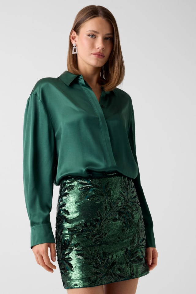 Camisa de seda Marciano