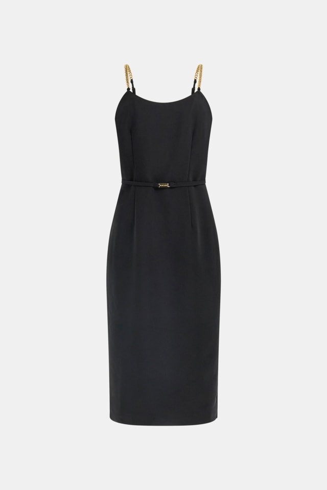 Vestido midi cintado Marciano
