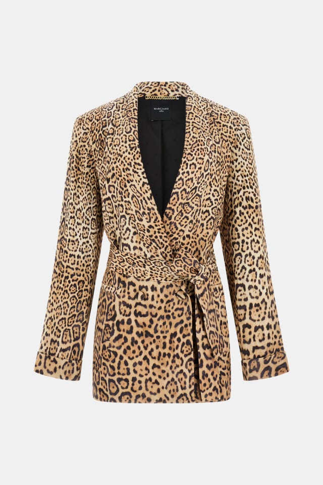 Blazer leopardo Marciano