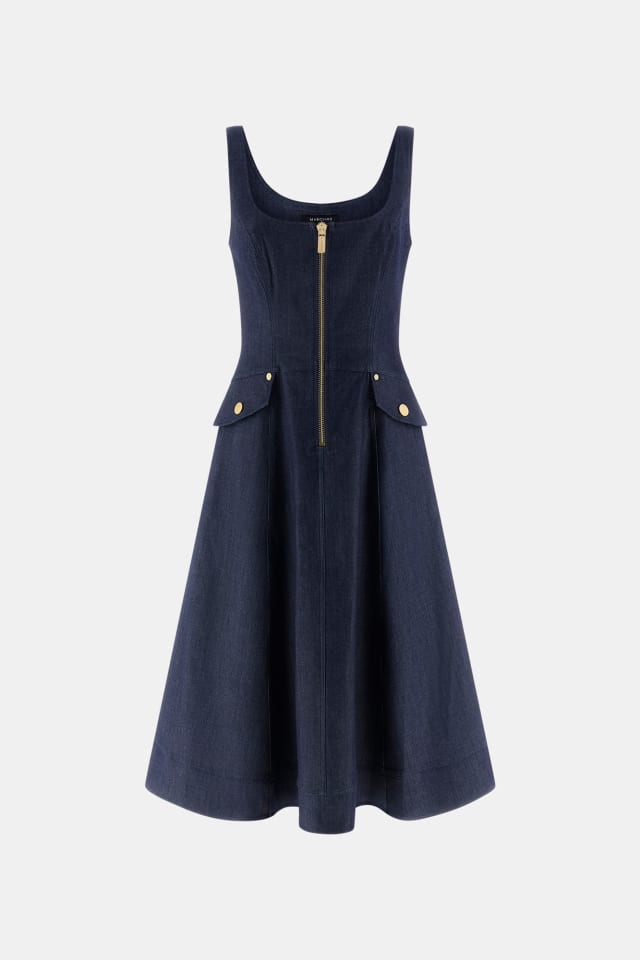 Vestido vaquero midi Marciano