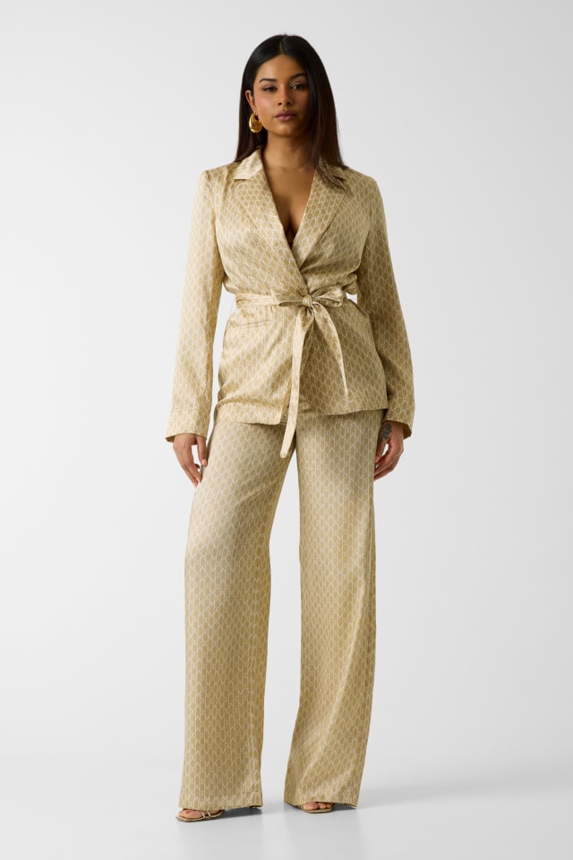 Pantalones con estampado de logo Marciano