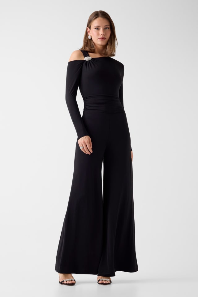 その他 SALSATION JUMP SUITS MARCIANO by GUESS® Marciano flare jumpsuit