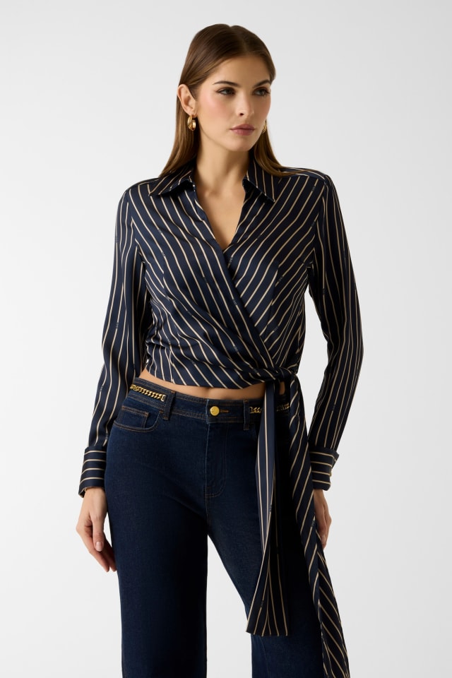Blouse portefeuille Marciano