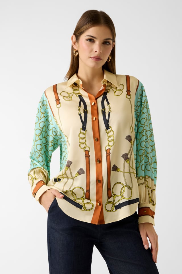 Camicia stampata Marciano