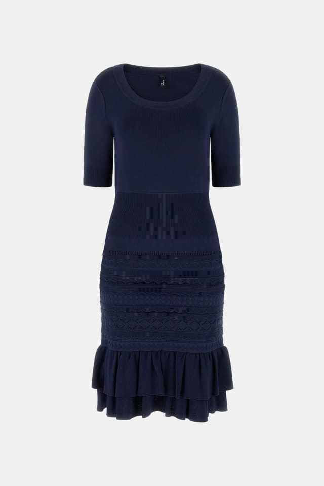 Vestido mini con volantes Marciano