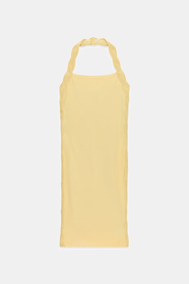 Marciano trenzado midi dress