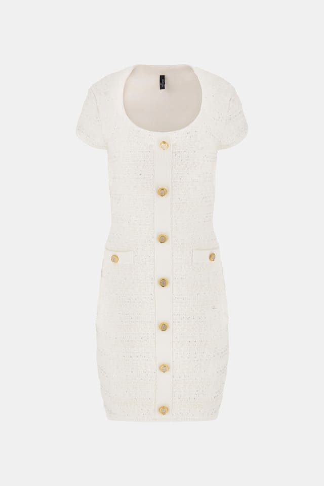 Vestido mini bouclè Marciano