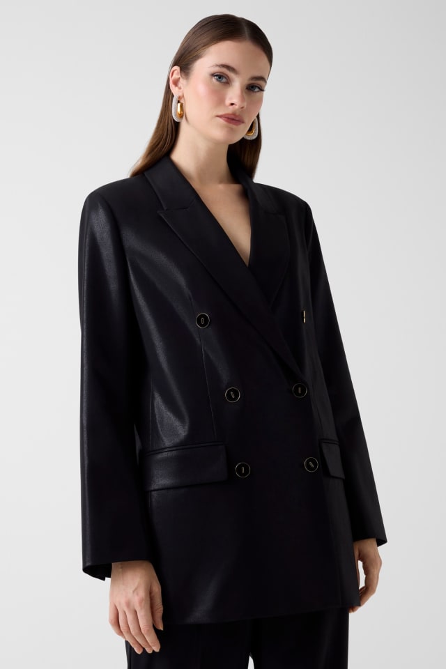 Blazer Marciano cruzado de doble botonadura