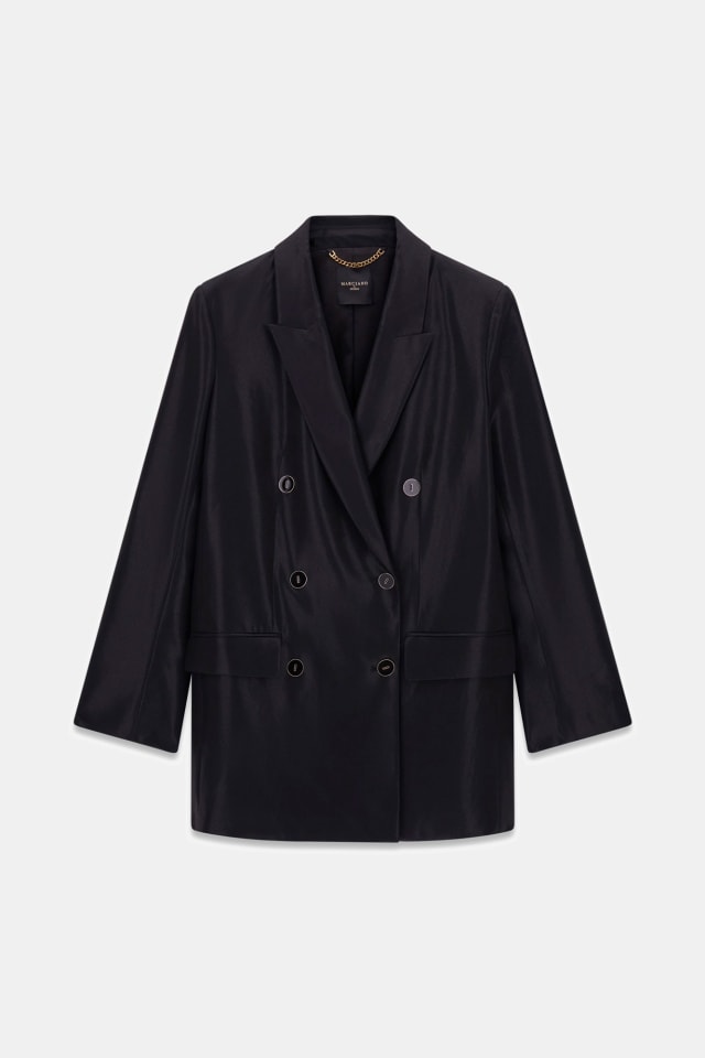 Blazer Marciano cruzado de doble botonadura