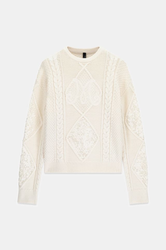 Jersey de punto trenzado Marciano