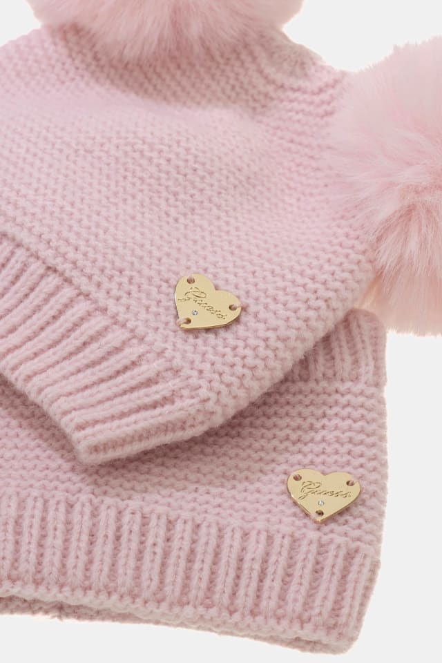 Conjunto de gorro e cachecol