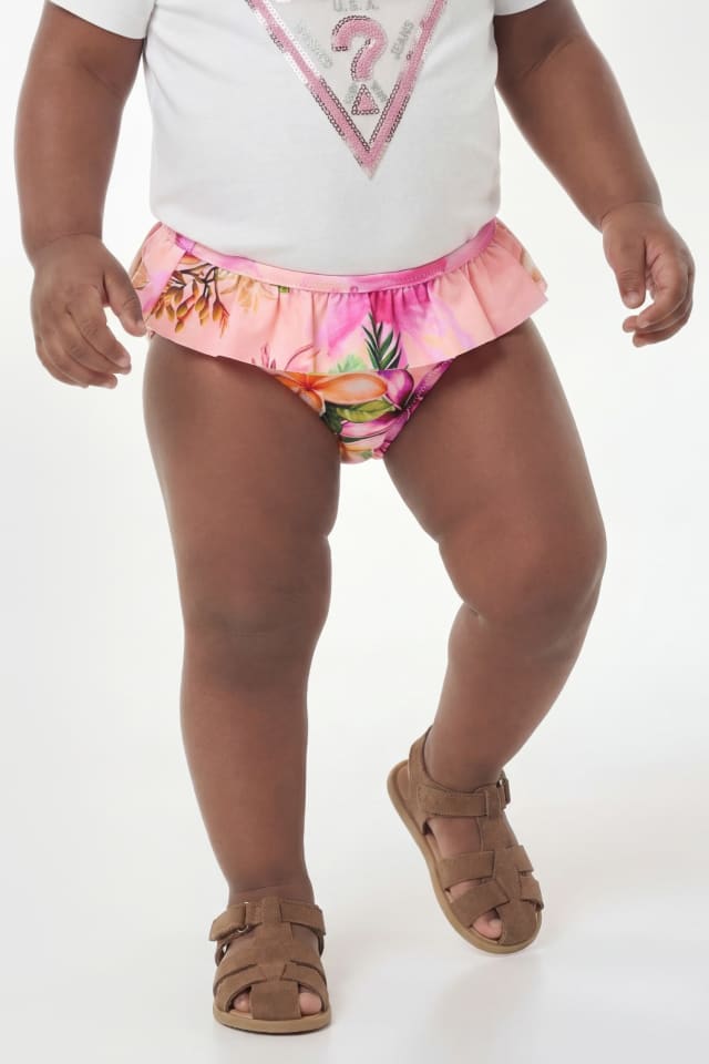 Slip de baño estampado