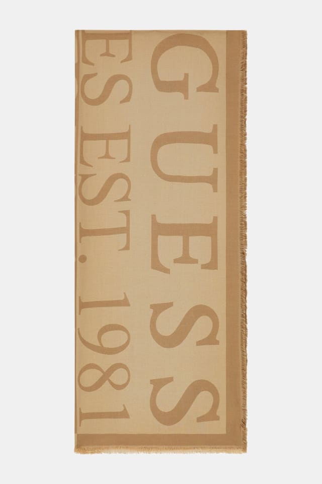Guess L.A. Est.1981 sciarpa jacquard