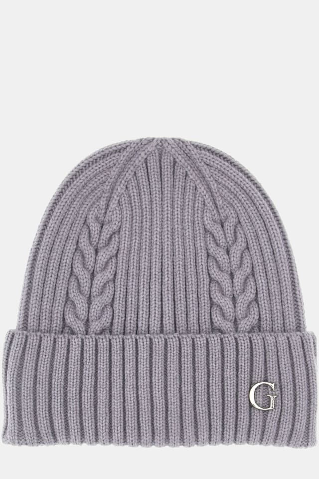 Strickm&uuml;tze mit Logo