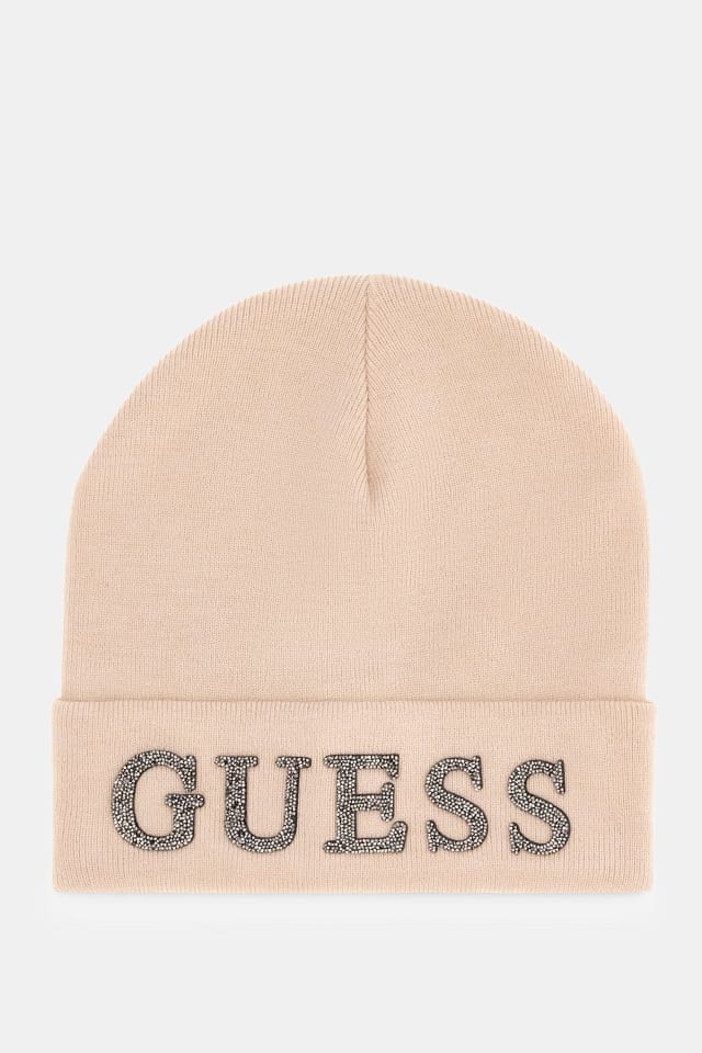 Gorro com inscrição logo