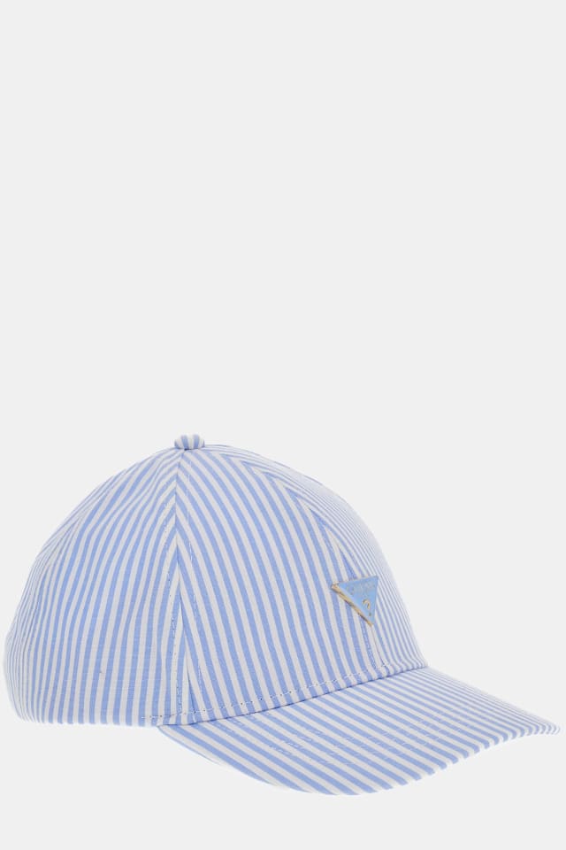 Cappellino da baseball a righe