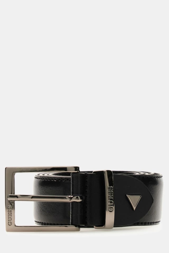 Logo Genuine Leather Belt