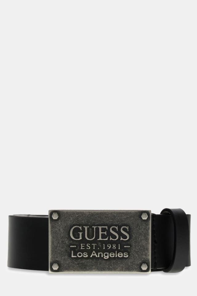 Cinto Guess Est.1981 em couro genuíno