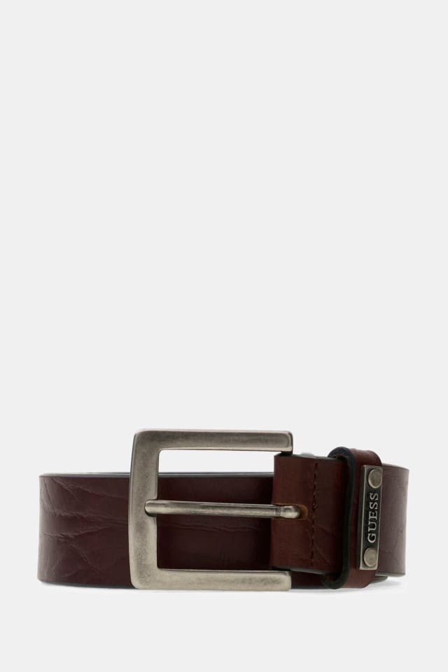 Genuine leather belt