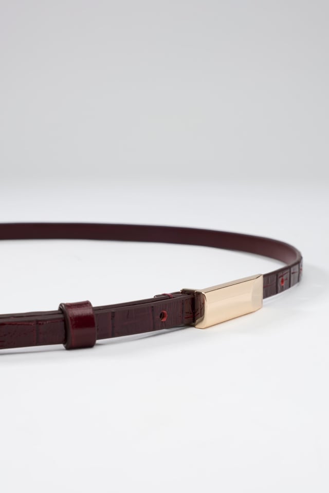 Ceinture en cuir véritable