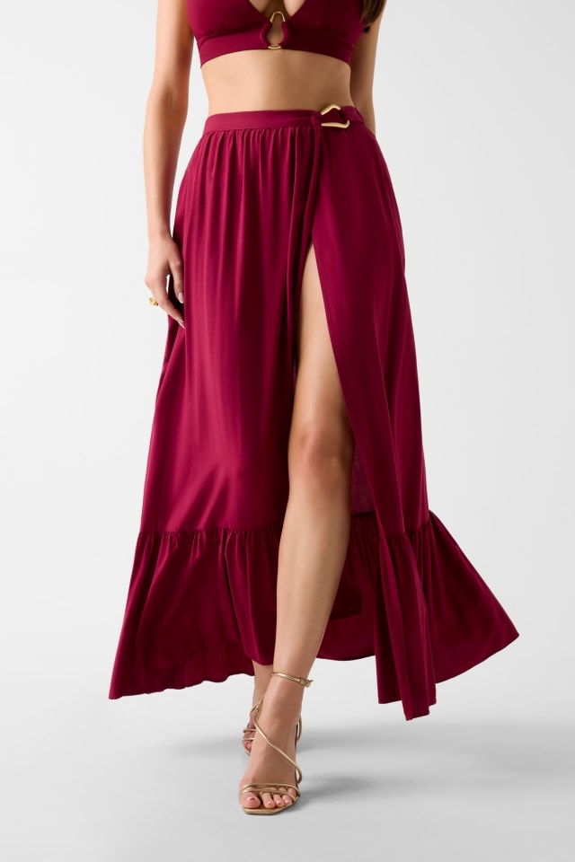 Wrap-up maxi rok