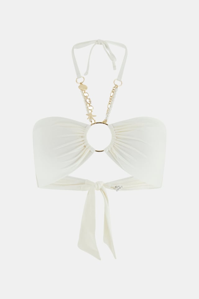 Top de bikini bandeau Ring