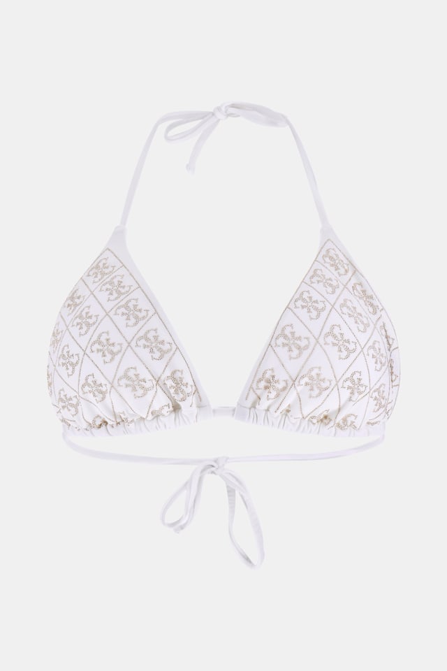 Top de bikini triangular 4G