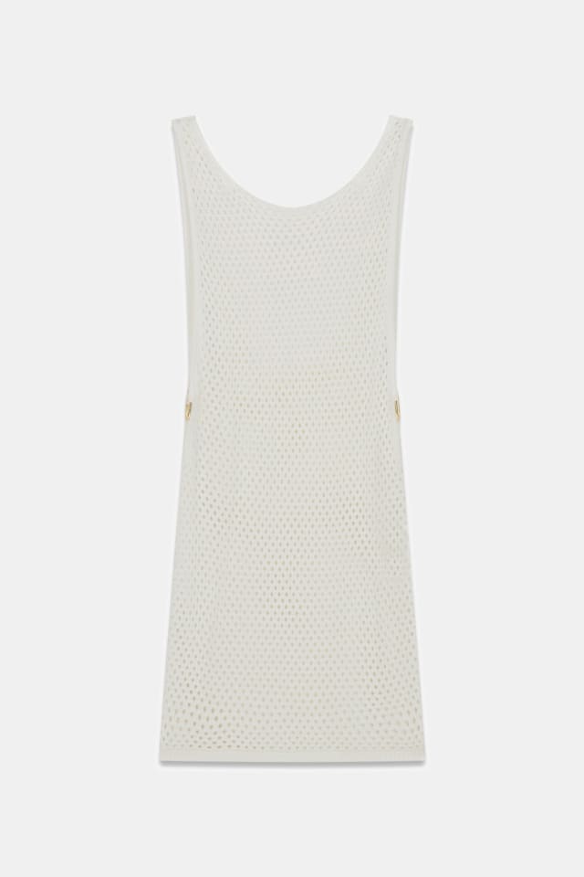 Vestido mini de ganchillo