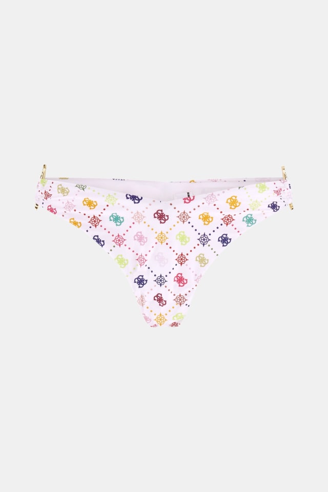 Braguitas de bikini brasileñas estampadas
