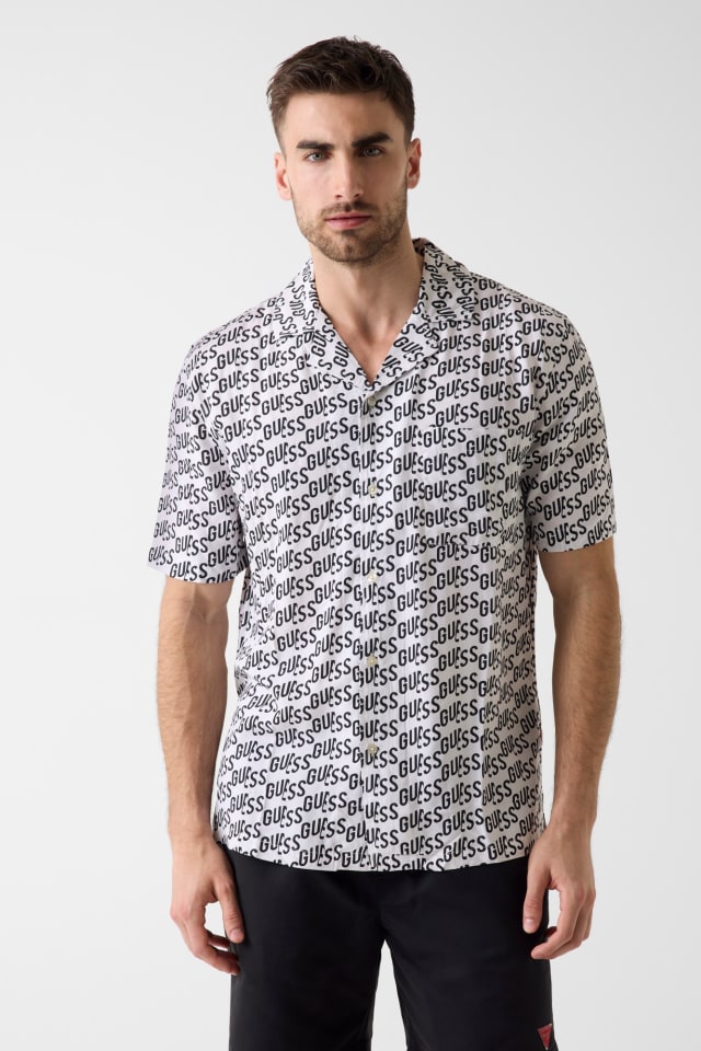 Geprinte logo shirt