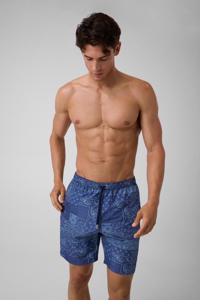 Fato de banho boxer estampado