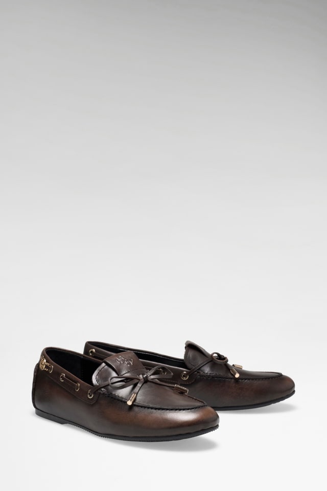 Mocasín de cuero genuino Aisha