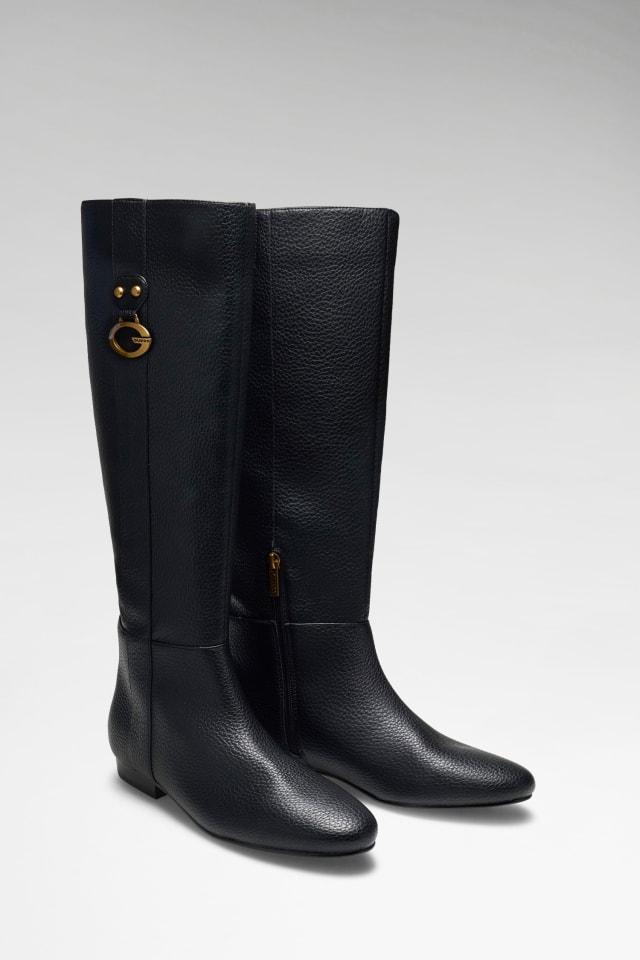 G Boots aus Kunstleder