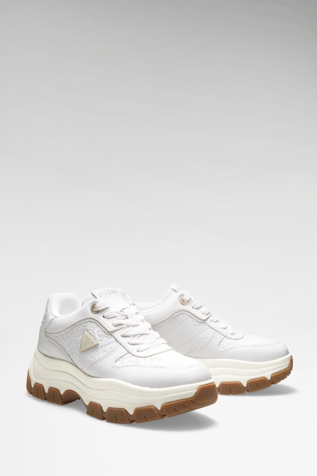 Chaussures de course en cuir synth&eacute;tique Beneto