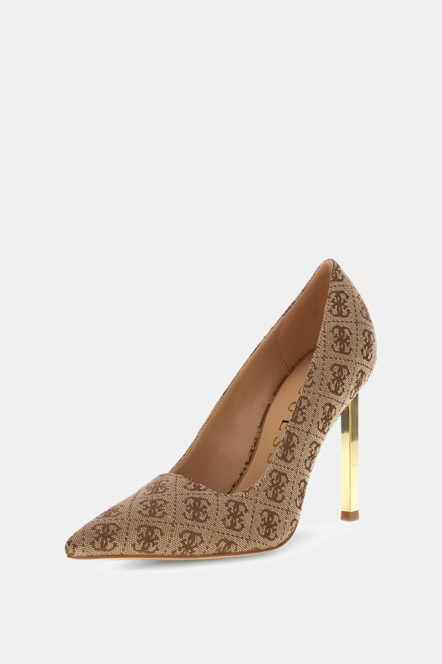 Calien jacquard court shoes