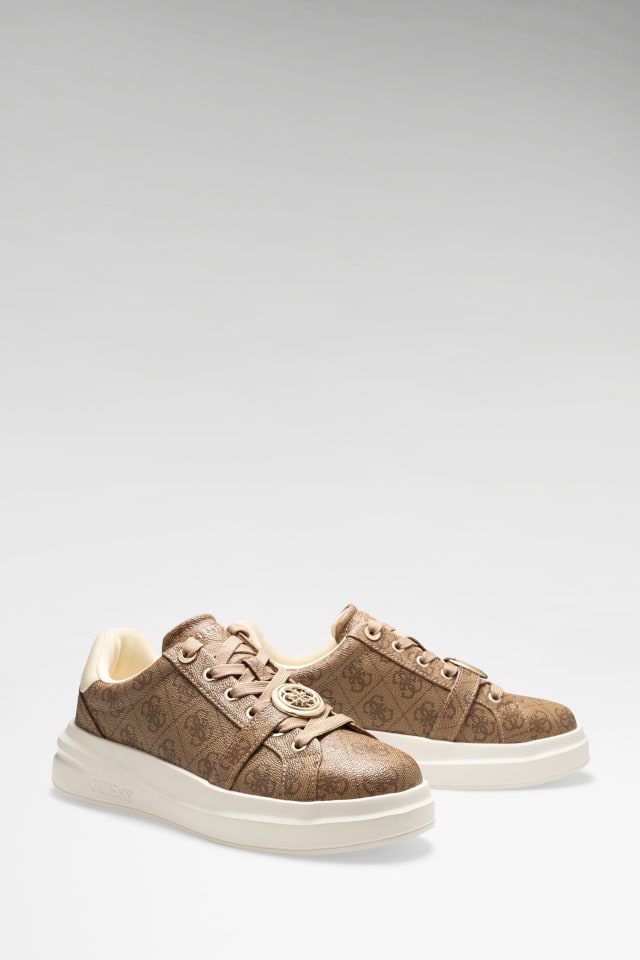Baskets en cuir synth&eacute;tique Erizo