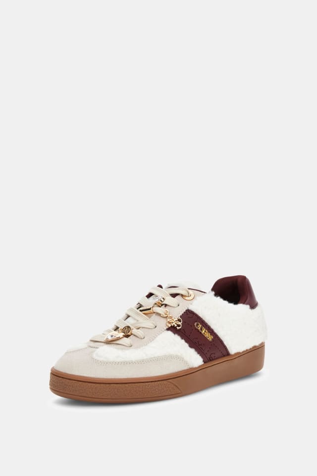 Naoki faux fur sneakers