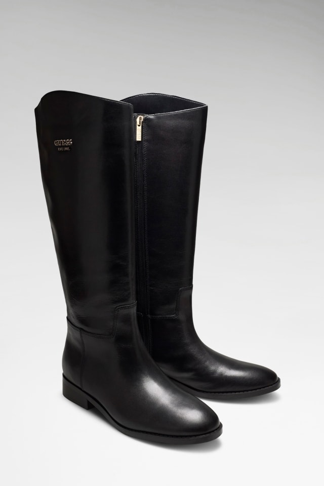 Botas de Piel Genuina Naure