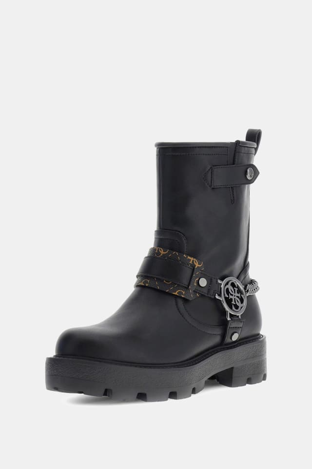 Yazzy Stiefel aus Kunstleder