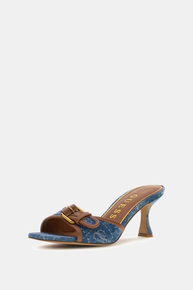 Sandalias Dista de denim