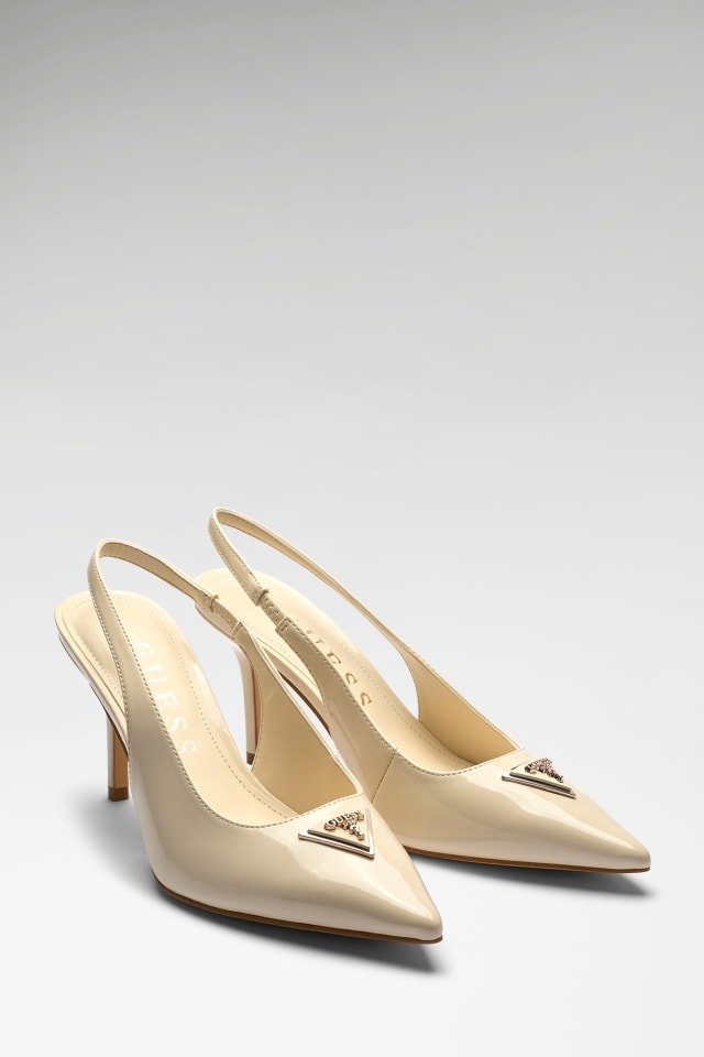 Nassir lackerad slingback