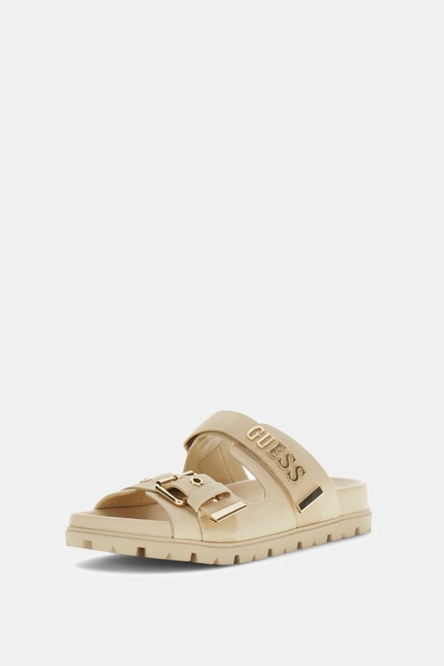 Faxona sandaler med logo