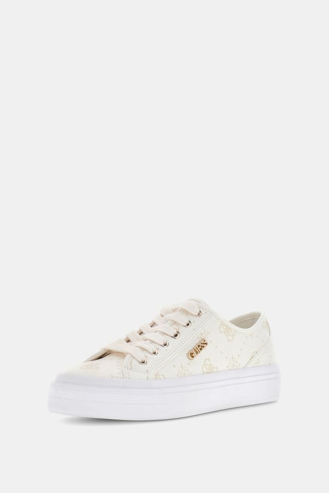 Jelexa sneakers i kunstl&aelig;der